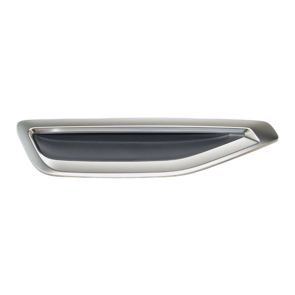 Fender Trim for - ABS Plastic Black/Silver Finish