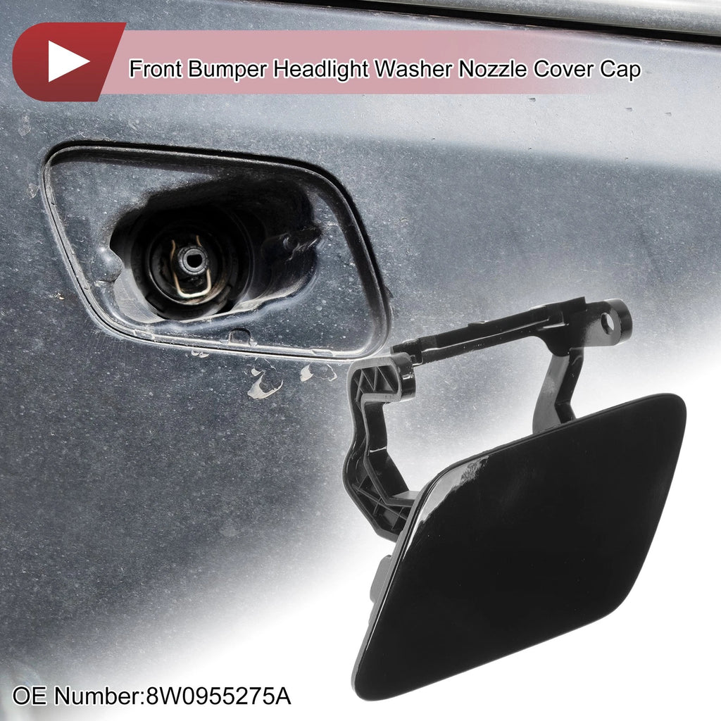 Front Left Washer Nozzle Cover Cap Replacement for Audi A4 Avant 8W (2015–2019)