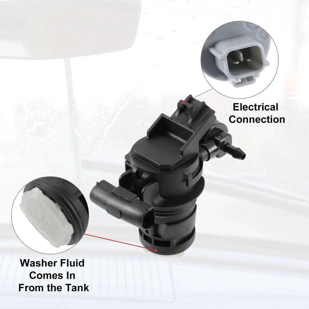 Windshield Washer Pump Replacement for Toyota Highlander (2014–2016)
