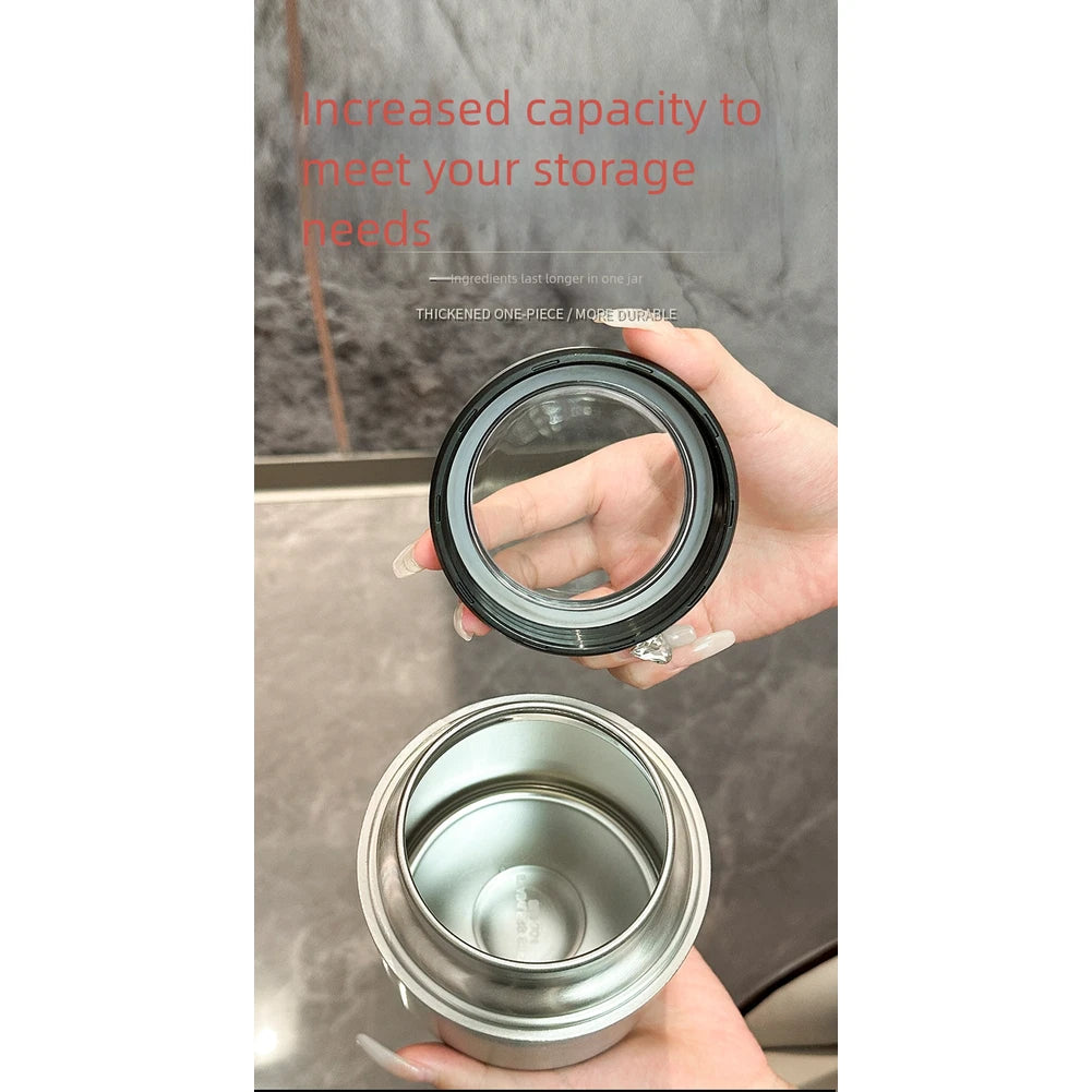 Stainless Steel Airtight Container for Tea Storage (2010–2023)