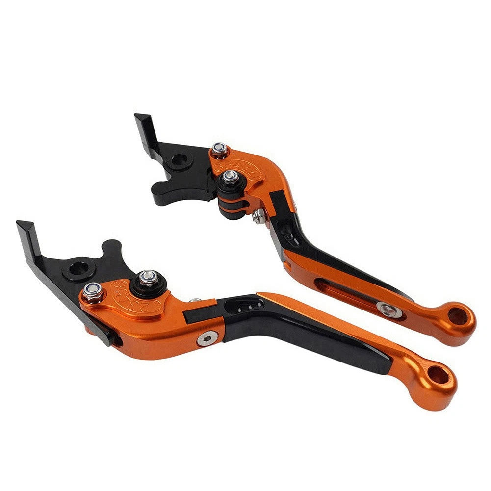 Folding Extendable Brake Clutch Levers for Honda CB1100 (2013–2020) - Orange