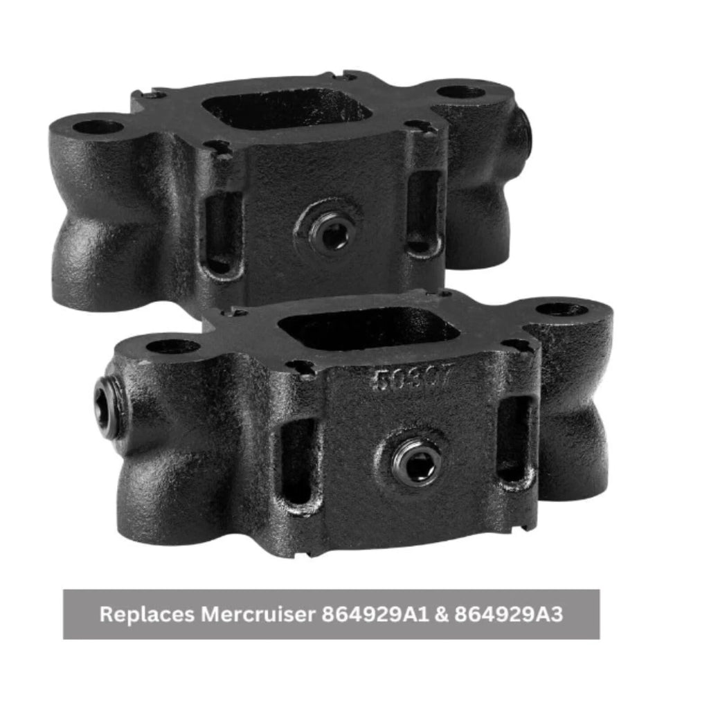 3" Dry Joint Exhaust Spacer Kit for MerCruiser 4.3 5.0 6.2 L (1990–2023) 864929A3 18-1847K