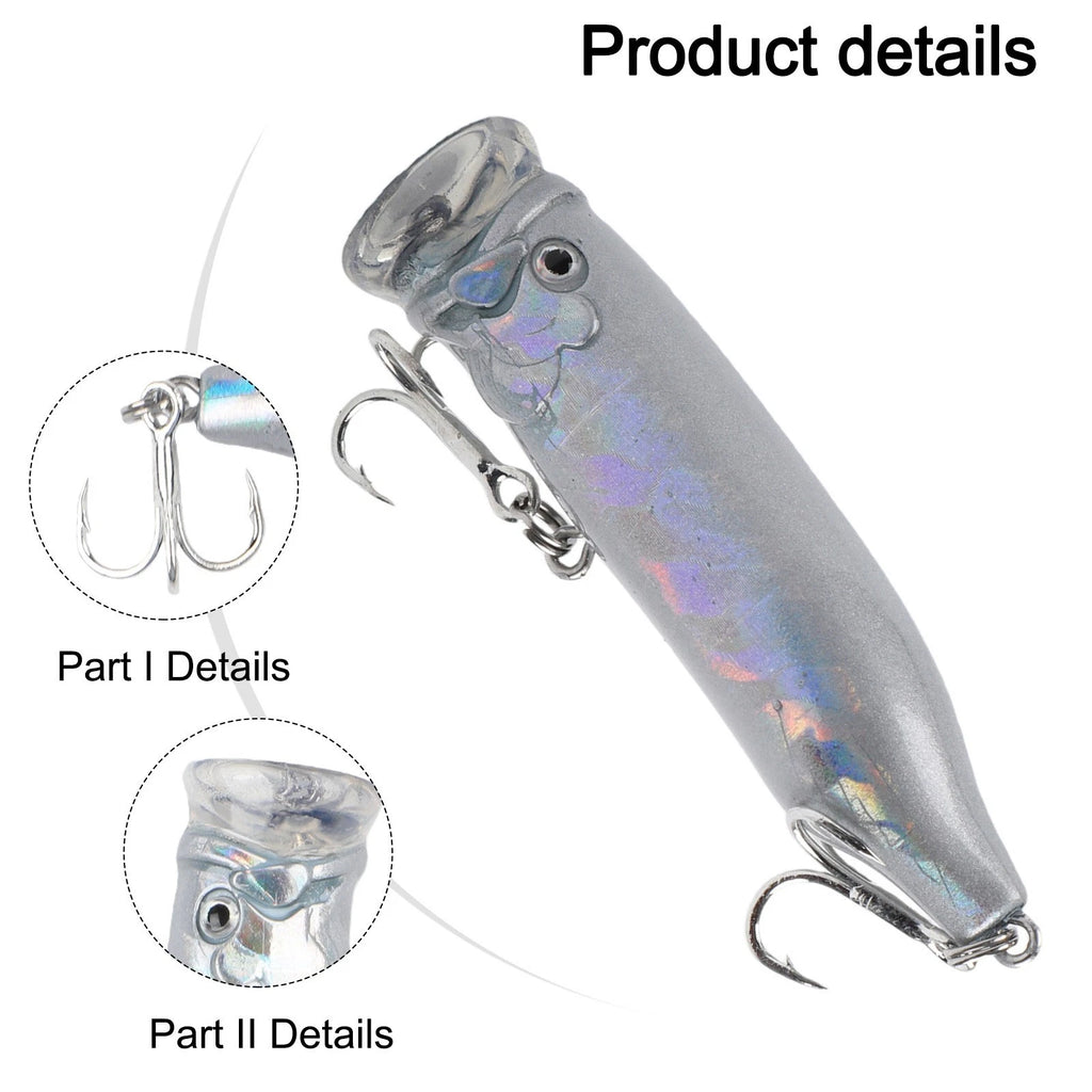 7cm Topwater Bait for Fishing (Trigger Aggressive Fish Strikes)