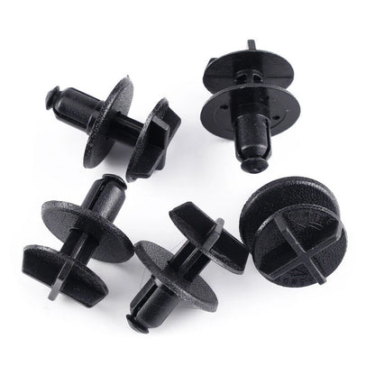 10X Plastic Fastener Trim Clip Clamp for Car Bumper Tank Fender