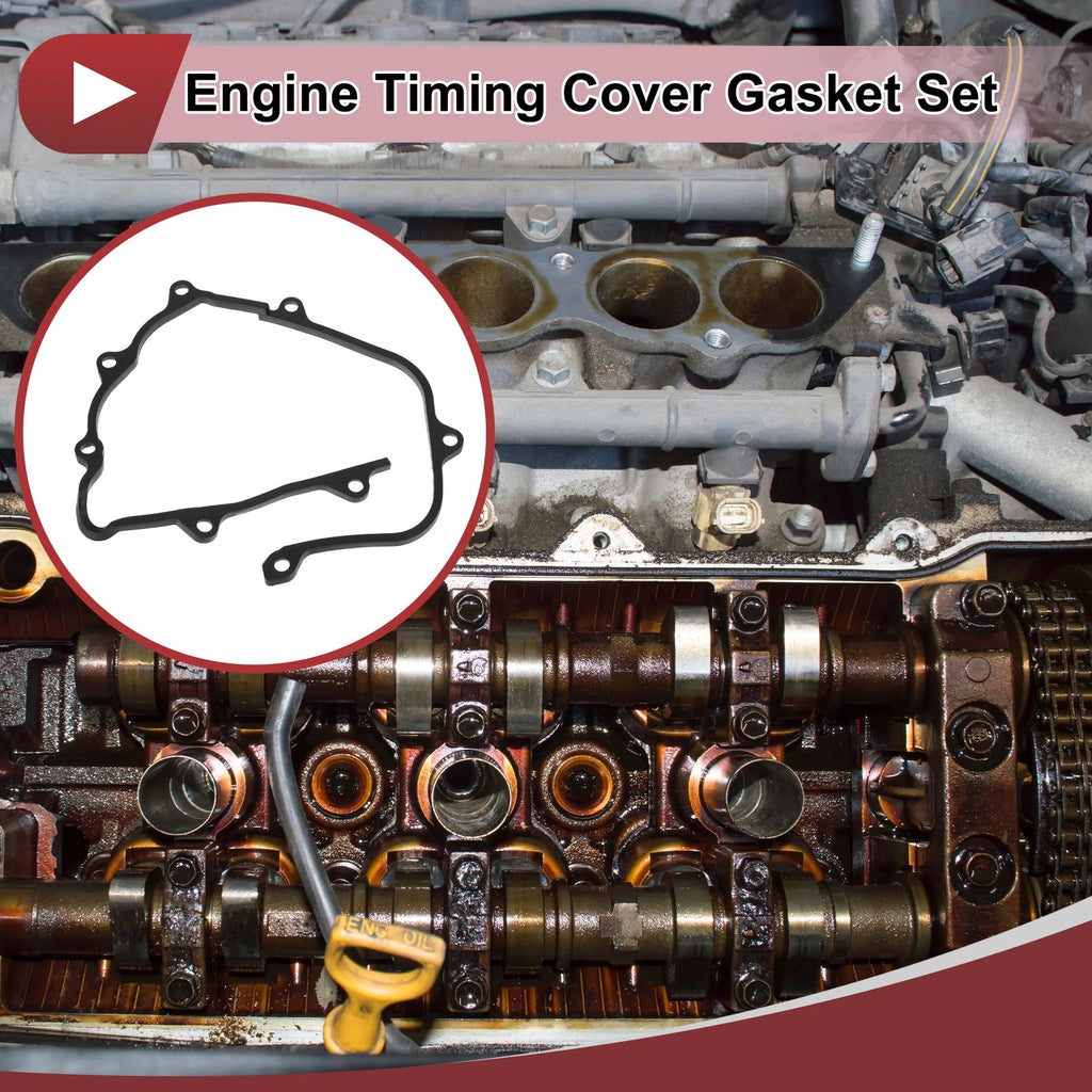 Engine Timing Cover Gasket Set Replacement for Subaru 2.2L 2.5L (2014–2019)
