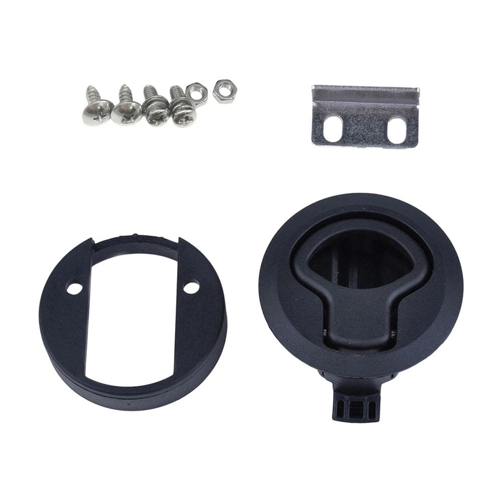 Set of 4 Non-Locking Flush Pull Slam Latch for RV Boat Deck Hatch