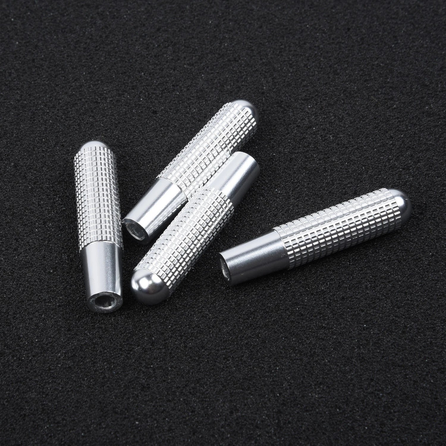 Set of 4 Door Pin Lock Knobs for Silver (Fits )