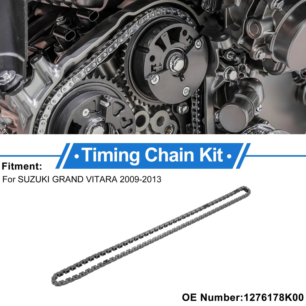 Timing Chain Kit for Suzuki Grand Vitara (2009–2013) No. 1276178K00