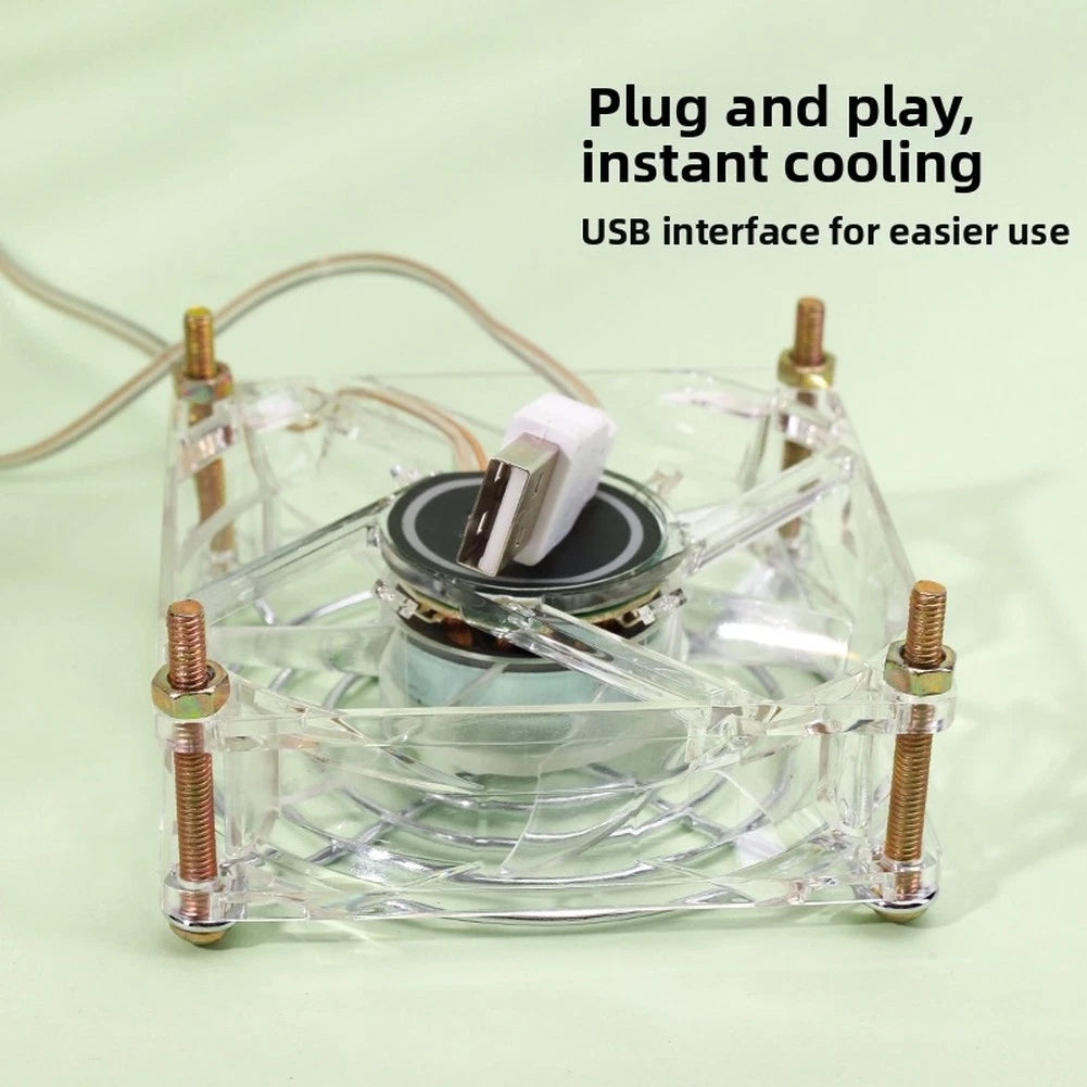 2X USB Pet Fan for Small Animals - Hamsters, Cats, Dogs Cages