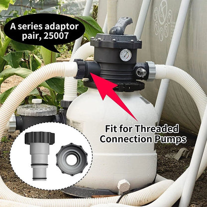 Adapter Pair for Intex Pool Sets