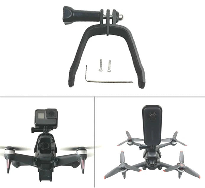 1/4 Screw Hole Universal Action Camera Expansion Bracket Mount