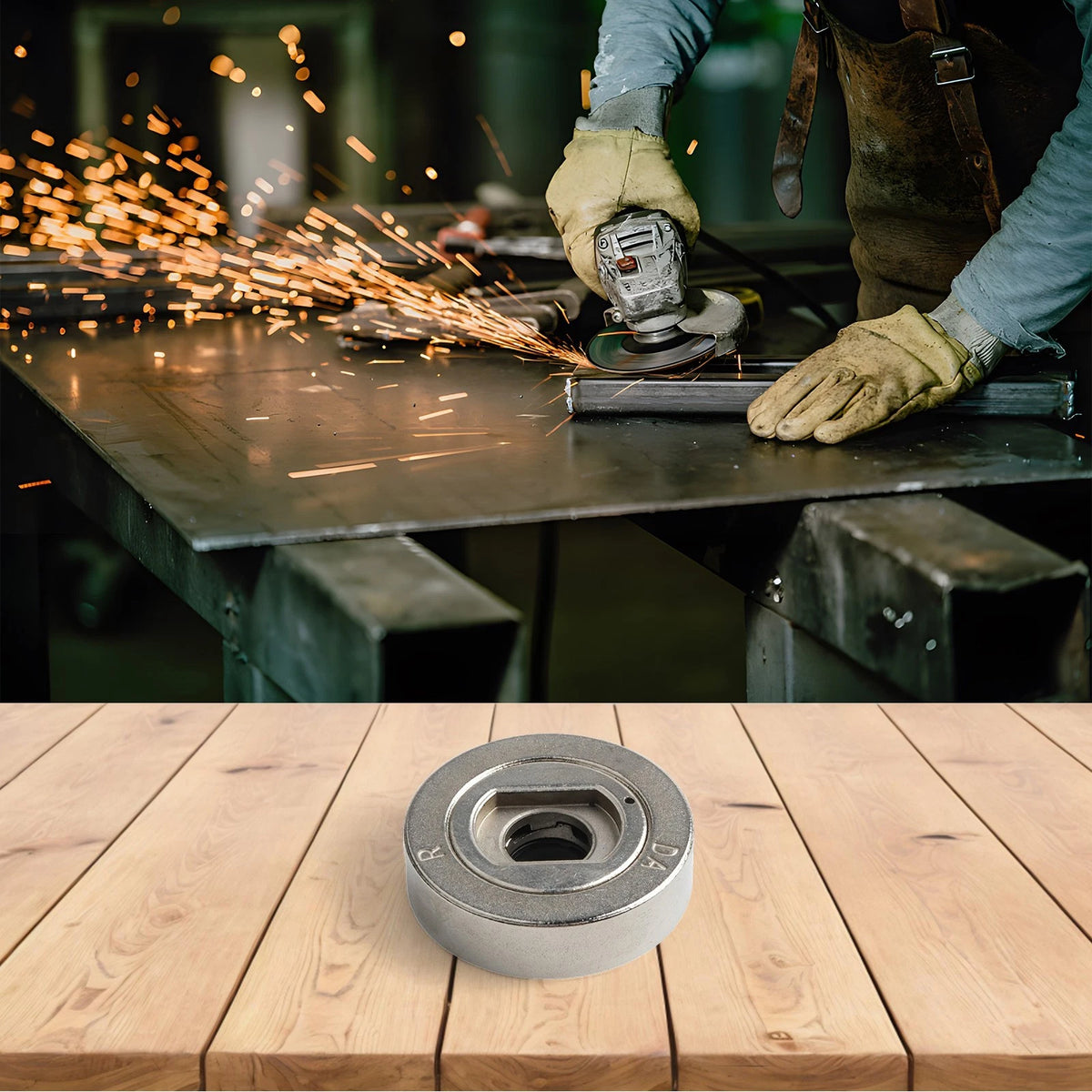 Self Locking Flange Nut for 100 Type Grinder