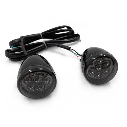 Front Smoke Running Brake Turn Signal Indicator Light for Harley XL 883 1200 (1992–)