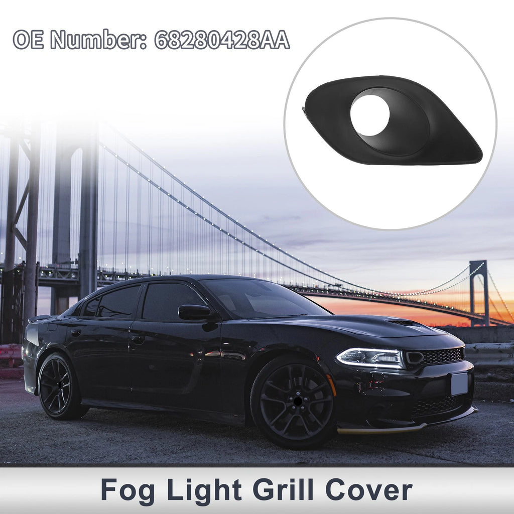 1 Pc Front Right Fog Light Grill Replacement for Dodge Charger (2015–2020)