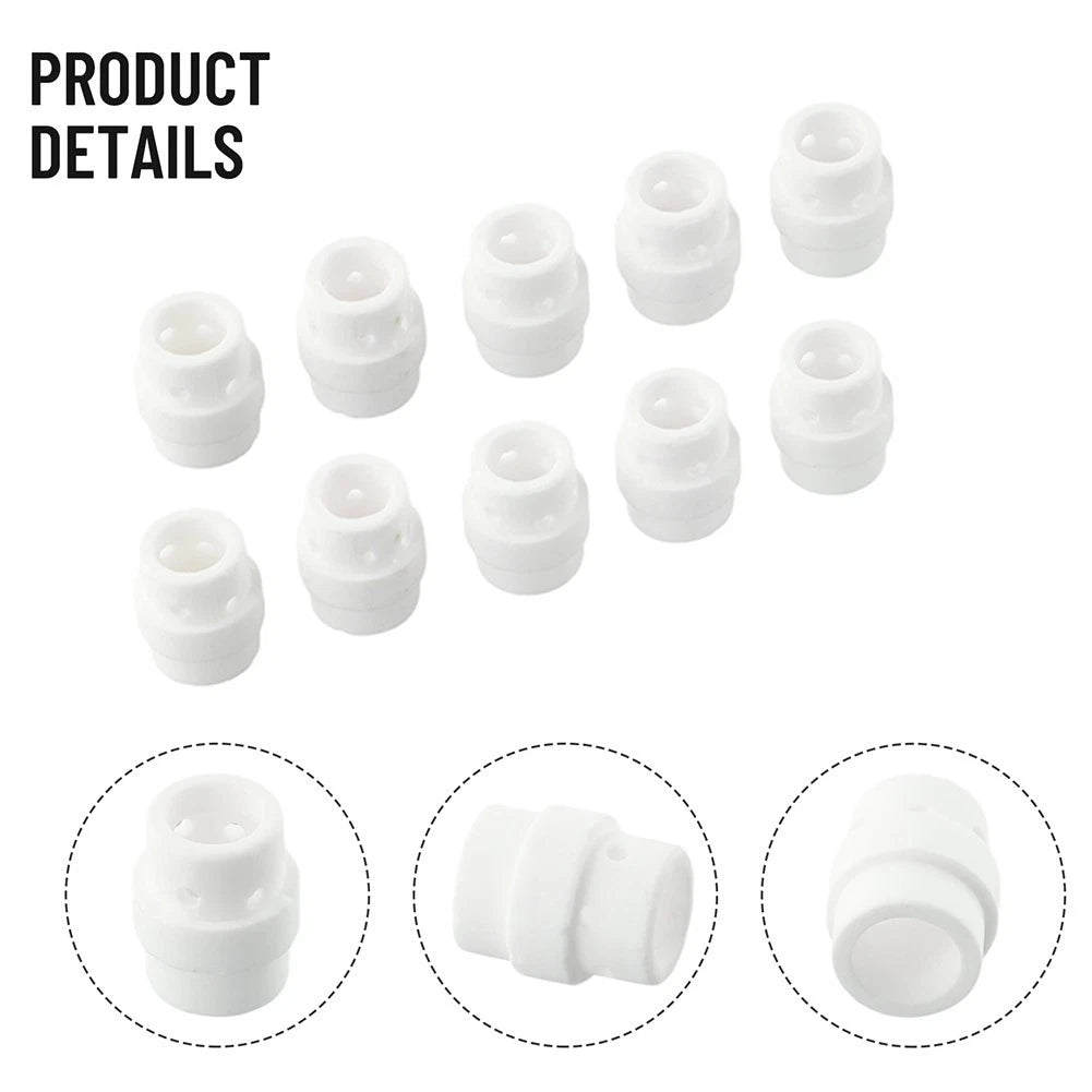 10PCS Gas Diffuser for MB 24KD MIG Welding Torch 250A (Fit Binzel)
