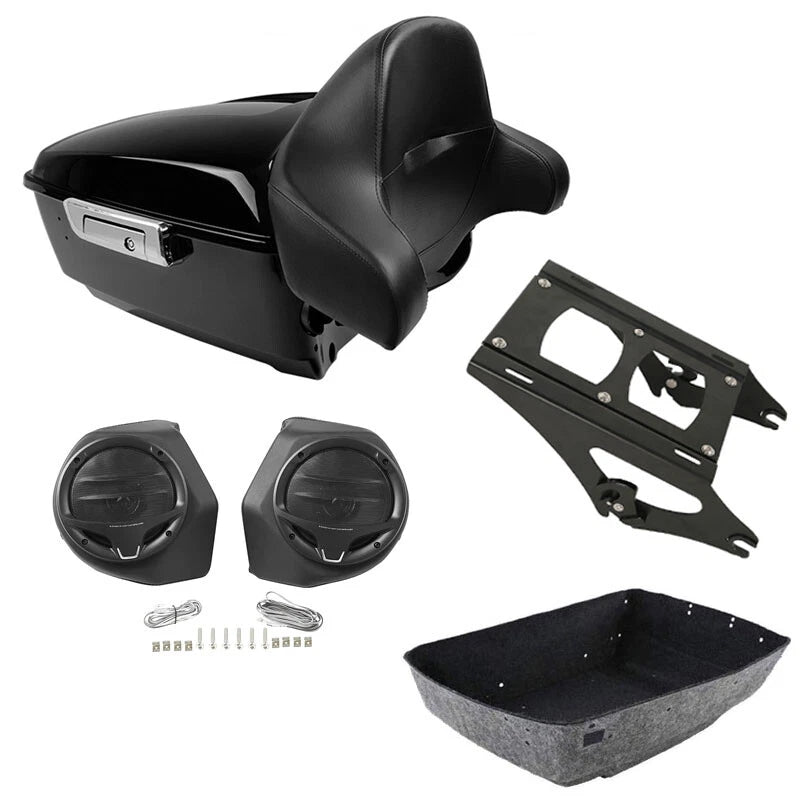 Trunk Backrest Speaker Mount for Harley Touring Electra Glide (2014–2026)