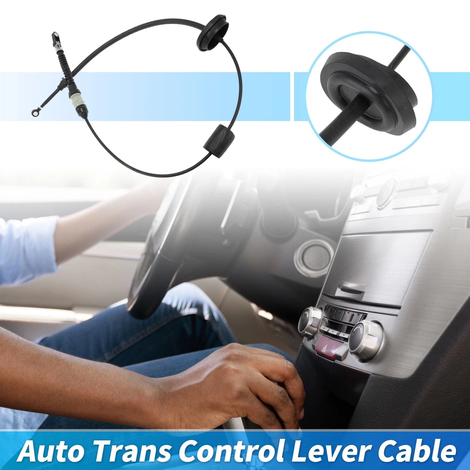 Auto Trans Gear Shifter Cable Replacement for Dodge Avenger Chrysler 200 (2007–2014)