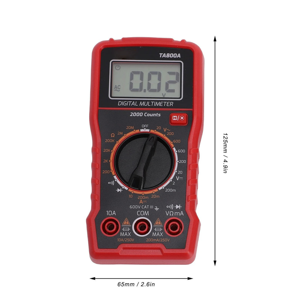 Digital Multimeter AC DC Voltage Tester for Automotive (2010–2023)
