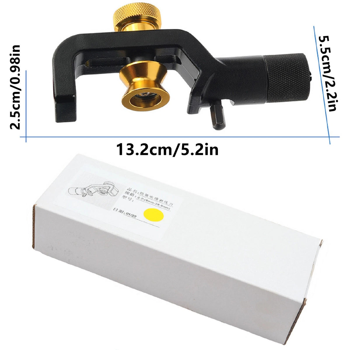 Armored Fiber Cable Slitter for (8-28.6mm, 5.5mm Depth)