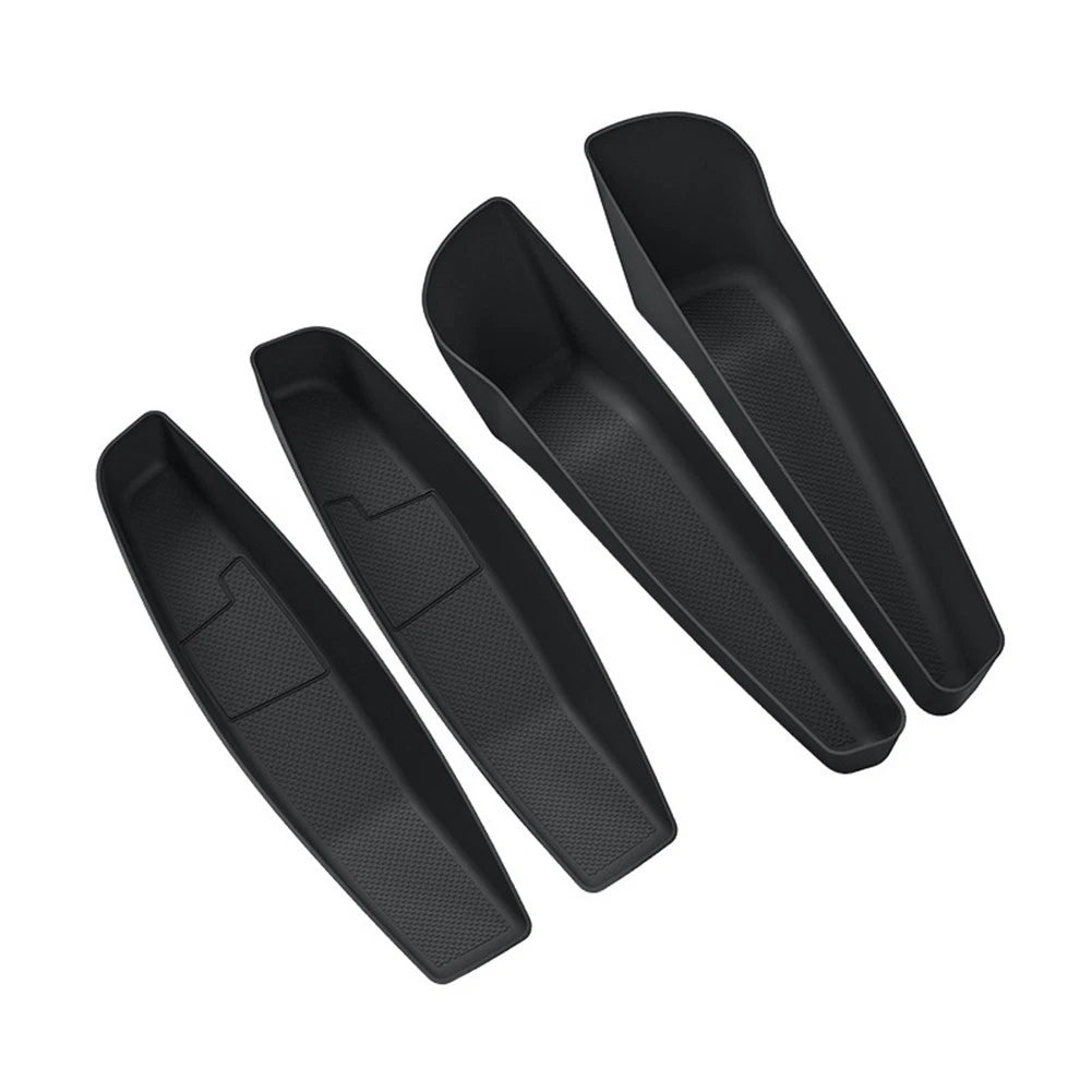 Set of 4 Door Side Pocket Storage Boxes for Tesla Model Y (2025)