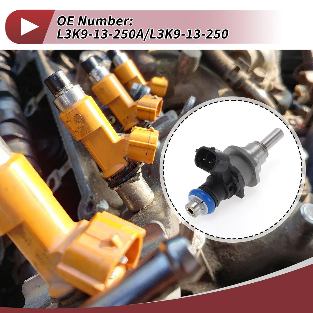 Fuel Injector Replacement for Mazda CX-7 2.3 (2007–2012) 1Pc Black