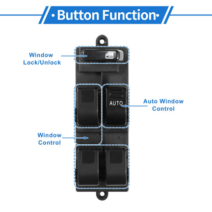 Power Window Switch for Toyota Avanza, Corolla (2001–2023)