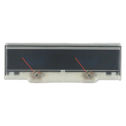 Dual Analog VU Meters with LED Light Indicators for Universal Fit