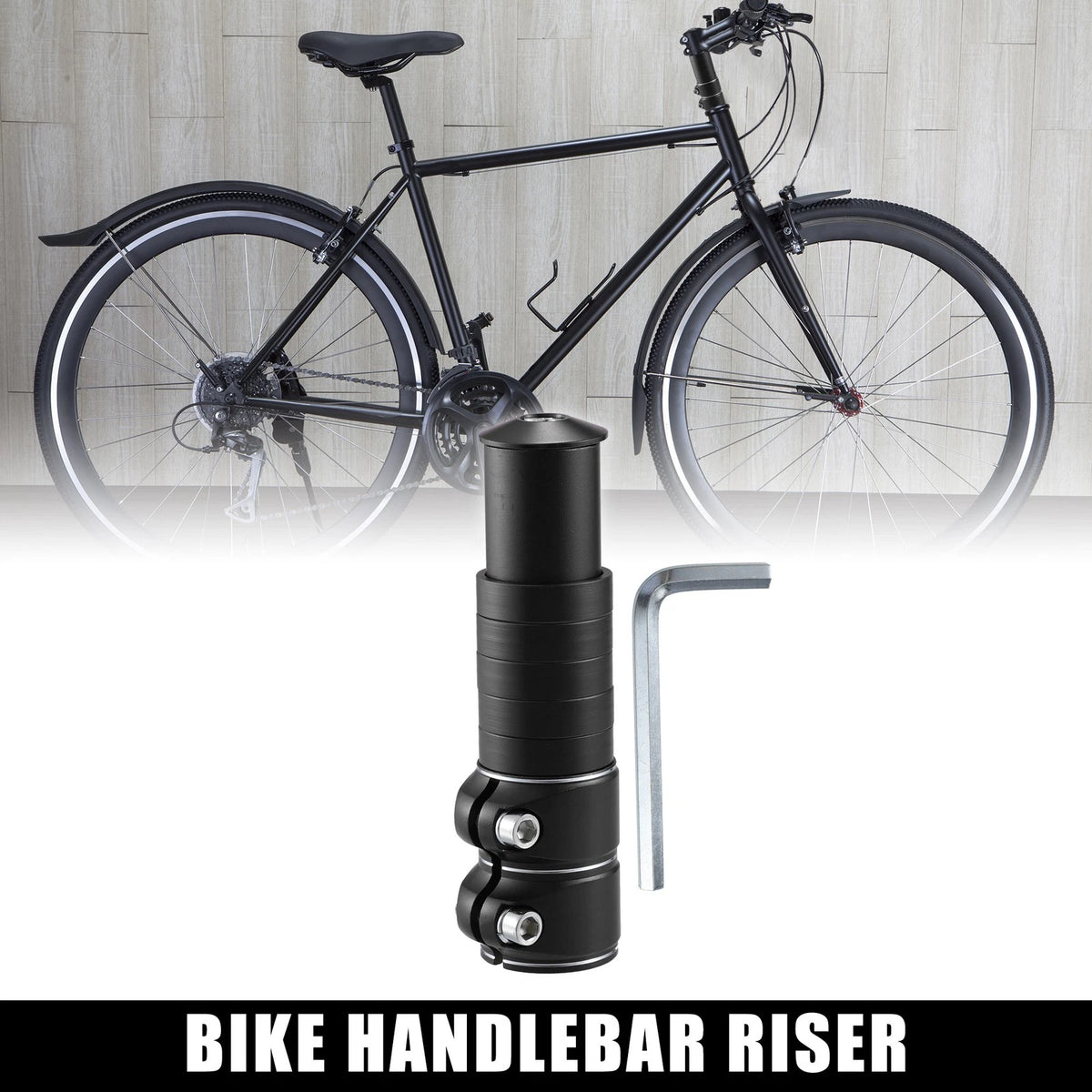 Bike Stem Extender 138mm Aluminum Alloy Replacement for Mountain Bike (2015–2015)
