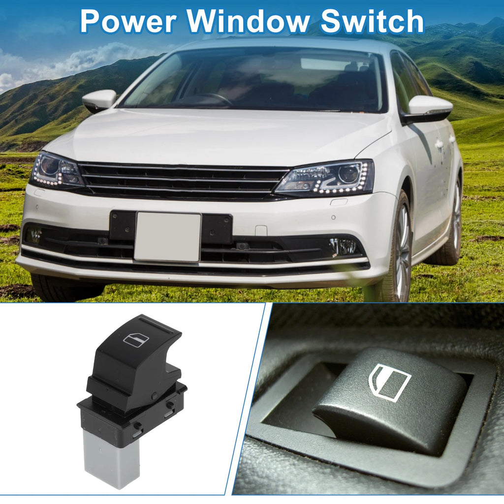 Passenger Side Power Window Switch for Volkswagen Tiguan Jetta Passat (2018–2021)