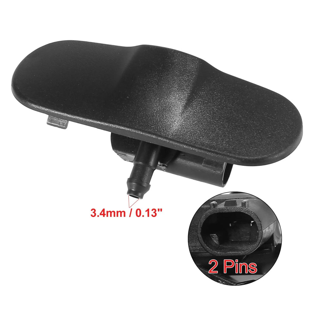 Windshield Washer Nozzle Pair Spray Jet for Audi A4 A5 (2008–2016)