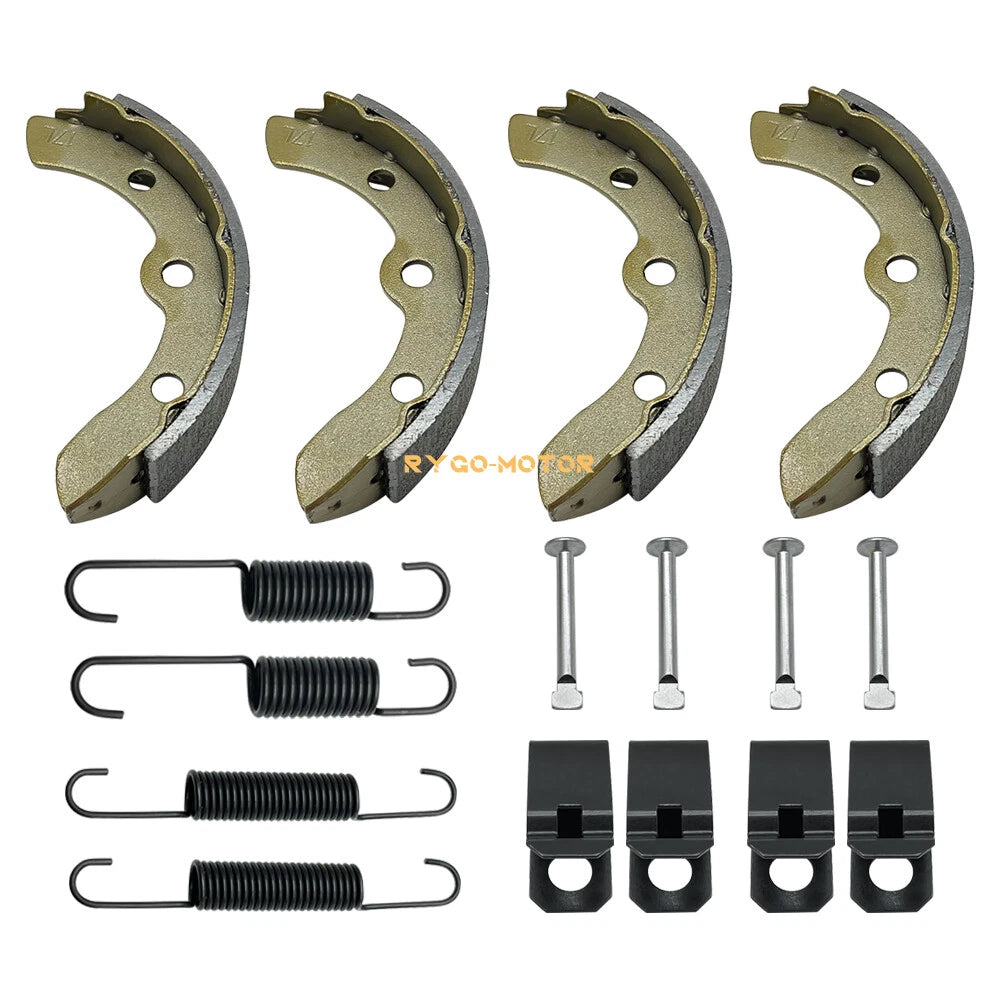 Brake Shoes Springs Pins for Club Car DS Precedent E-Z-GO Golf Cart (Gas/Electric)