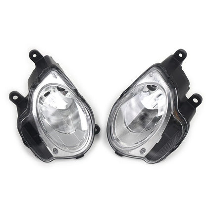 High Beam Headlights Pair for Fiat 500 Hatchback (2008–2015)