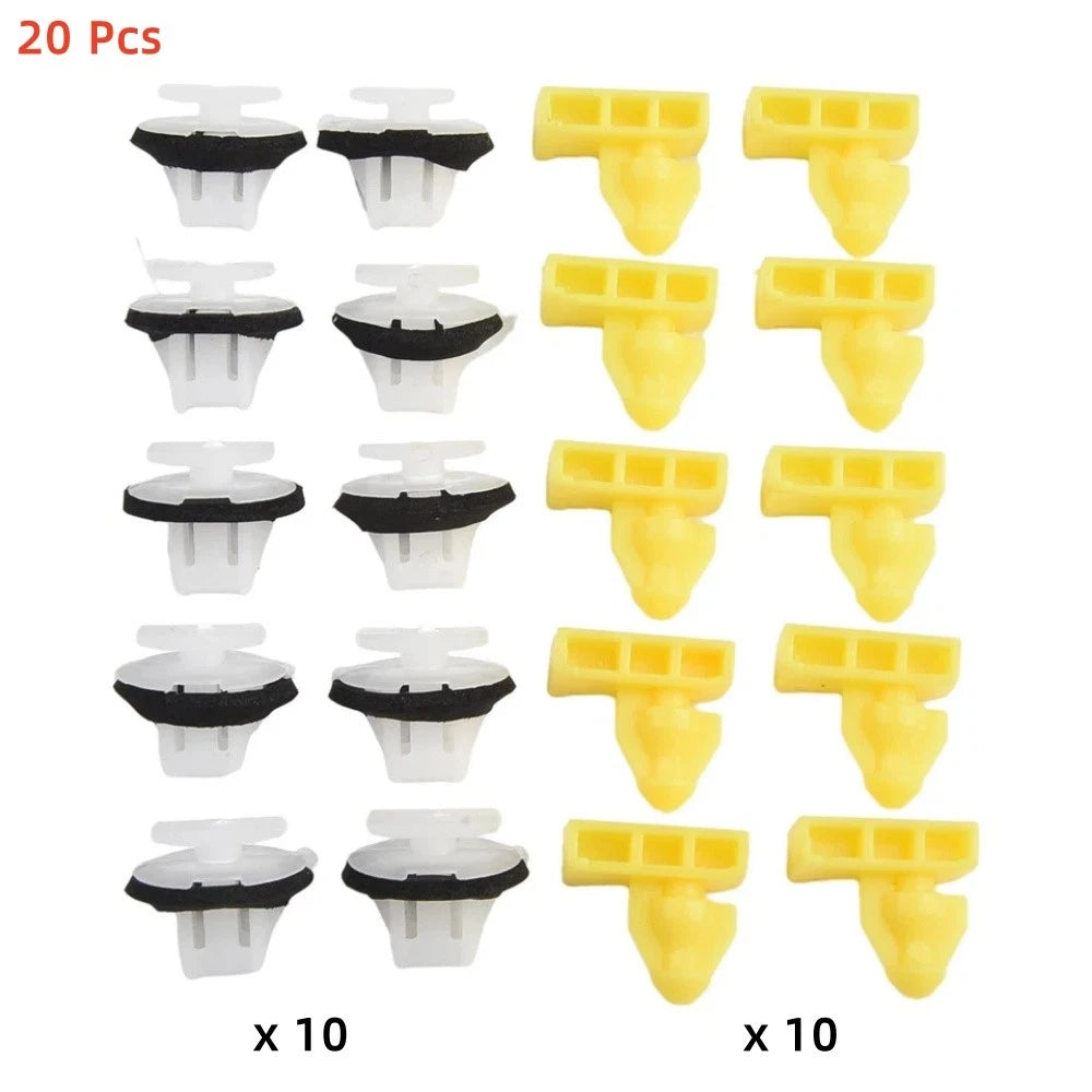 20Pcs Wheel Arch Trim Clips Kit 76847JG00A Fit for Nissan Juke /X-Trail /Murano