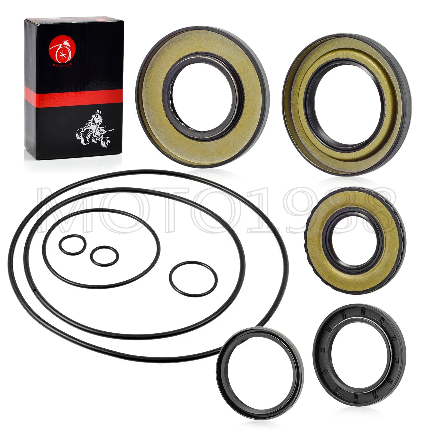 Rear Axle Differential Oil Seal Kit for Suzuki LT-Z LT-F 250 (2002–2008)