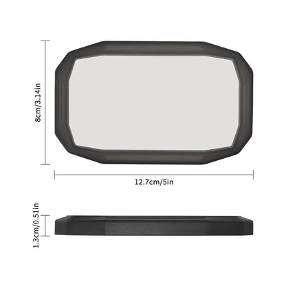 Dashboard Cover for Daily Commute (Transparent, Waterproof)