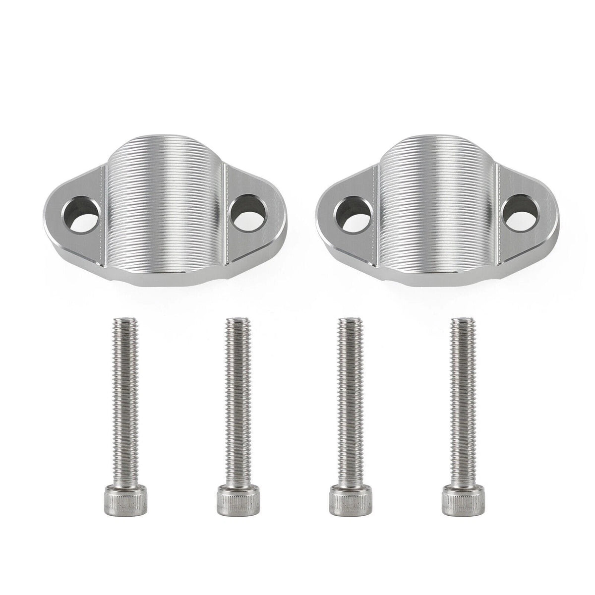 CNC Silver Handle Bar Clamp Riser for CF-Moto CF800MT (2021–2022)