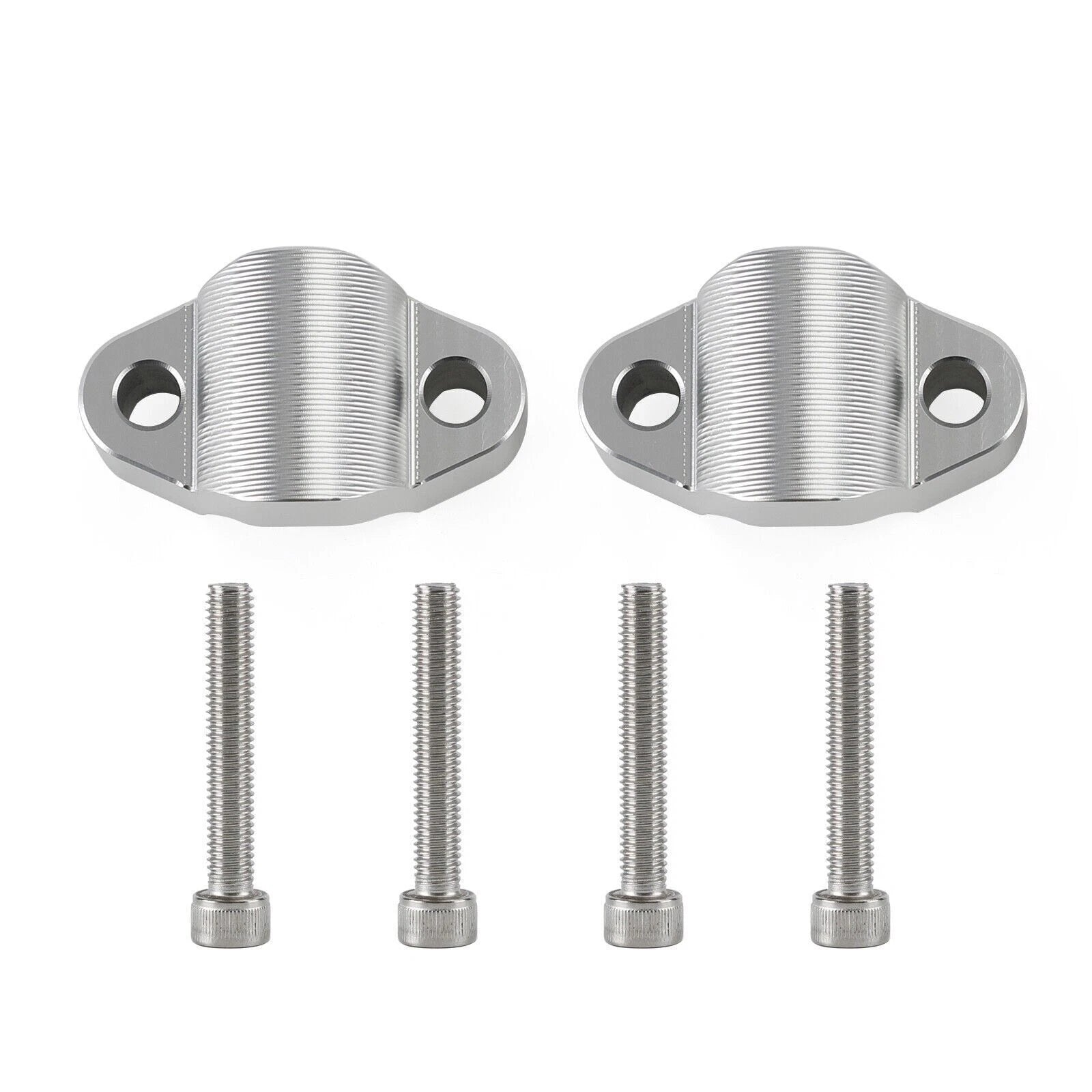 CNC Silver Handle Bar Clamp Riser for CF-Moto CF800MT (2021–2022)