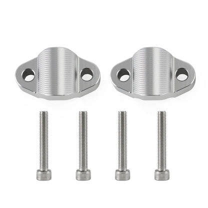 CNC Silver Handle Bar Clamp Riser for CF-Moto CF800MT (2021–2022)