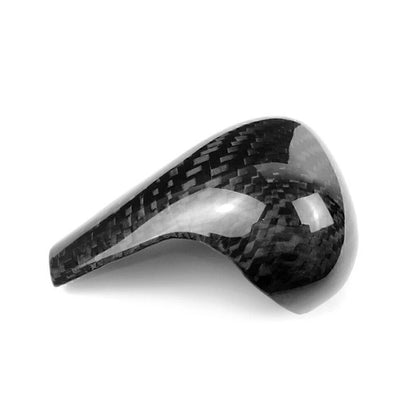 Carbon Fiber Gear Shift Knob Cover for Audi A4L Q5 Q7 A5 A6L (2008–2012)
