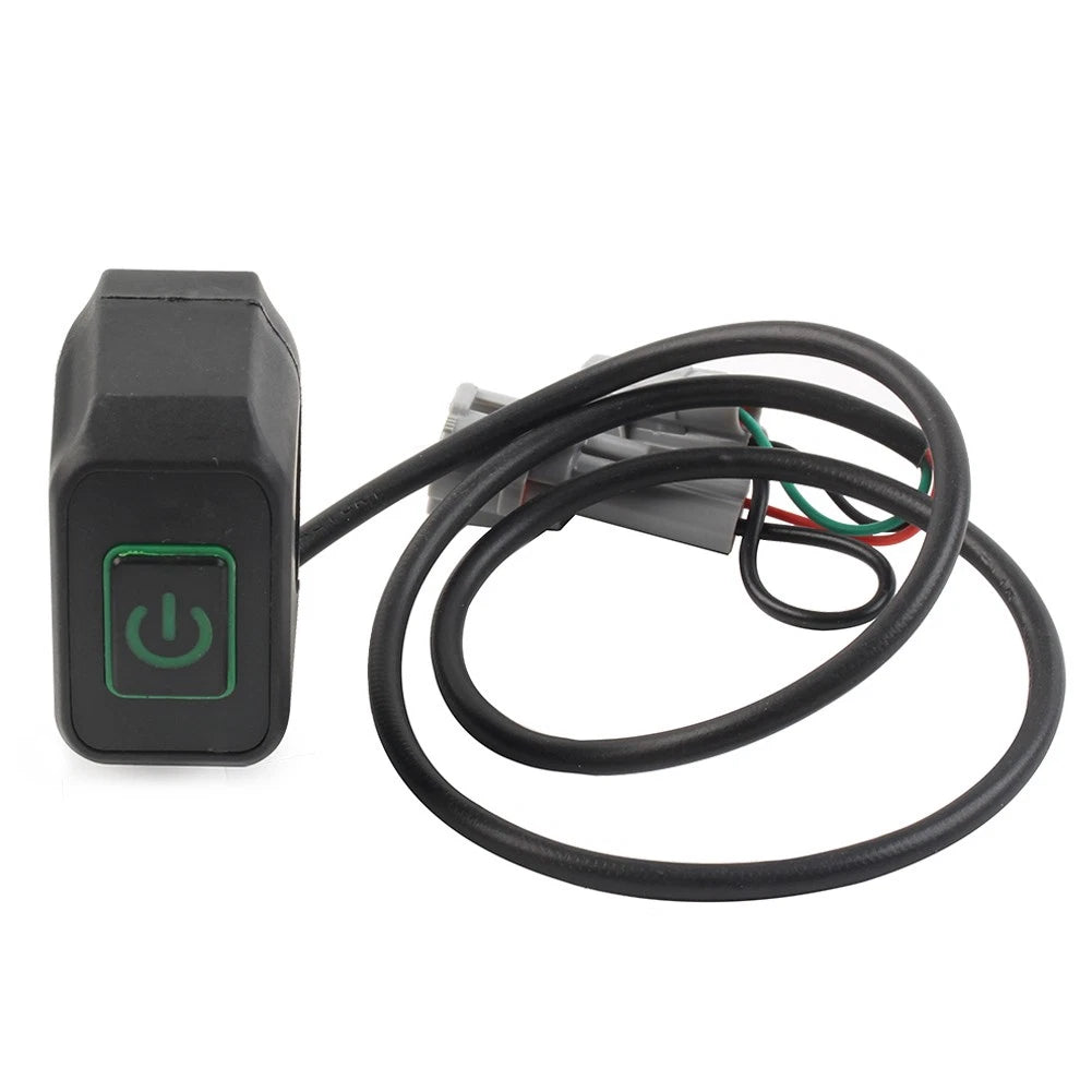 Headlight On/Off Button Switch Connector for Sur Ron Green