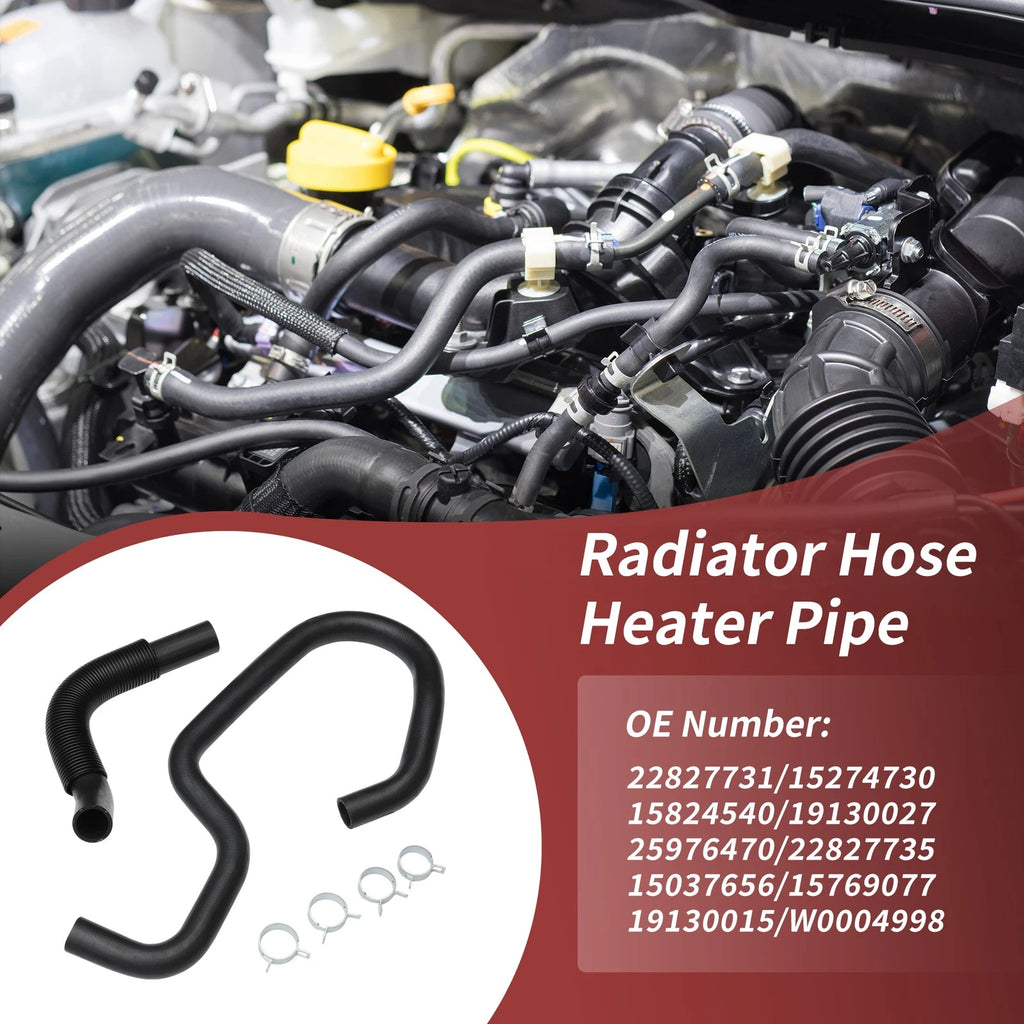 Upper Lower Radiator Coolant Water Hose Replacement for GMC Sierra 3500 (2001–2006)