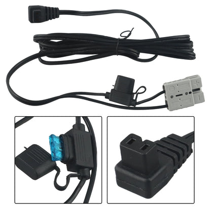 12V RV Refrigerator Power Cord for Camping (16AWG, 15A)