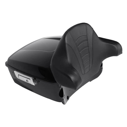King Trunk Backrest Mount Rack for Harley CVO Street Road Glide (2014–2026)