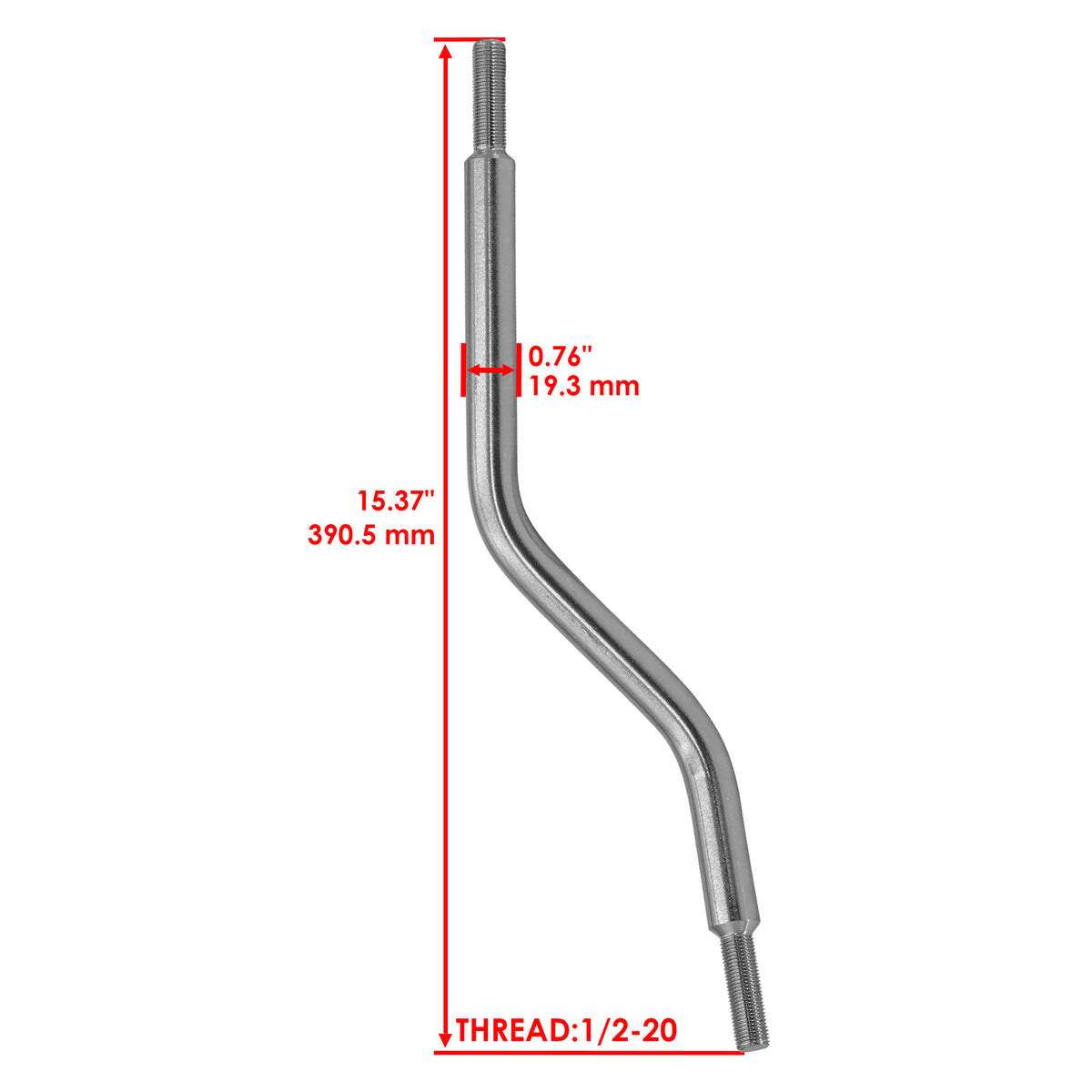 Steering Drag Link Replacement for John Deere GT242 GT262 GT275 (1980–1985)