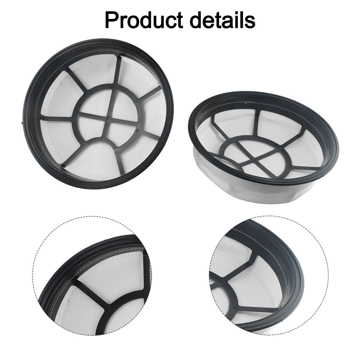 Complete Filter Replacement Set for Numatic Henry & George (2-Pack)