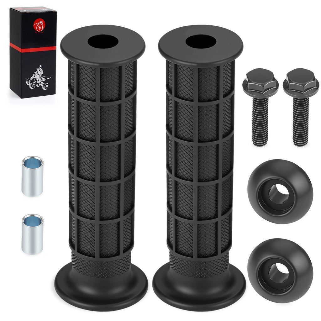 Handle Grips w/ Bar End Guard for Honda Big Red 200 ATC200M (1983–1985)