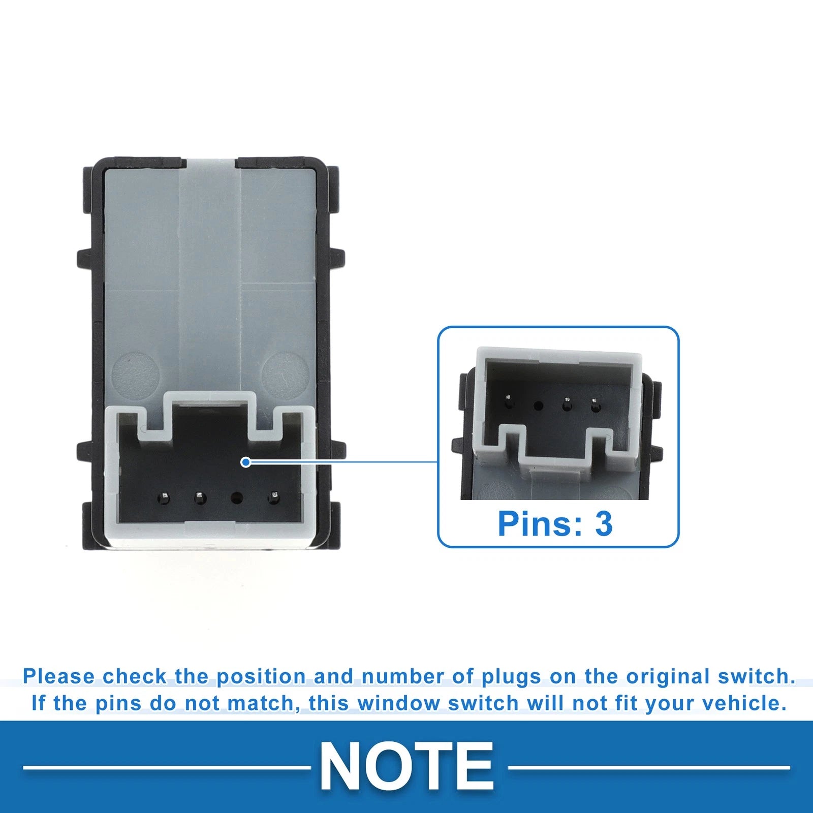 Power Window Switch for Volkswagen Passat (2006–2010) 5K0959855
