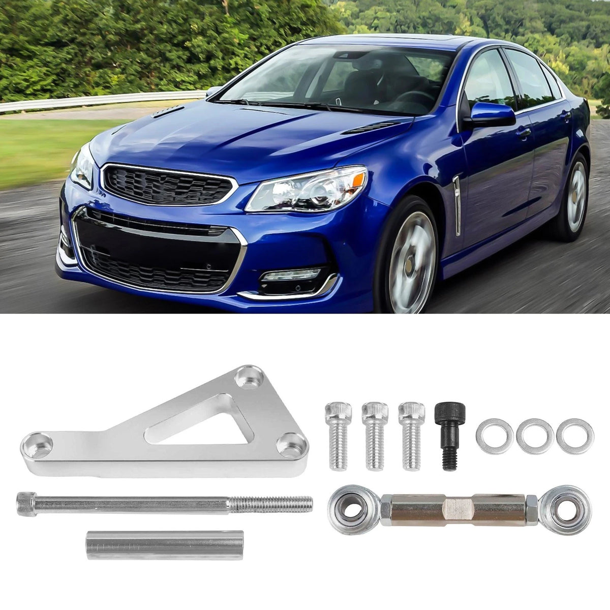 For Chevrolet For SBC For 350 Engine Accessory Kit for Water Pump & Alternator