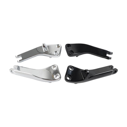 Passenger Foot Peg Mount Brackets for Harley Dyna FXDF FXDL FXDC FXDWG (2006–2017)