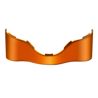 Outer Fairing Skirt for Harley Street Glide (2014–2023) Scorched Orange Black Denim